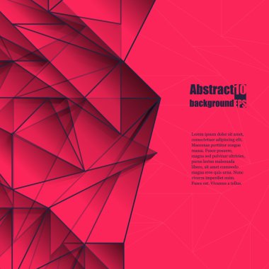 Geometrik desenli soyut arkaplan.