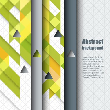 arka plan ile broşür şablonu.