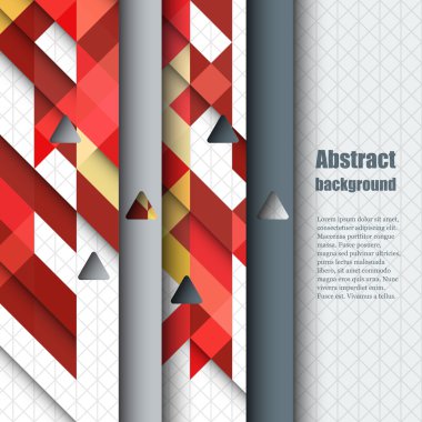 arka plan ile broşür şablonu.