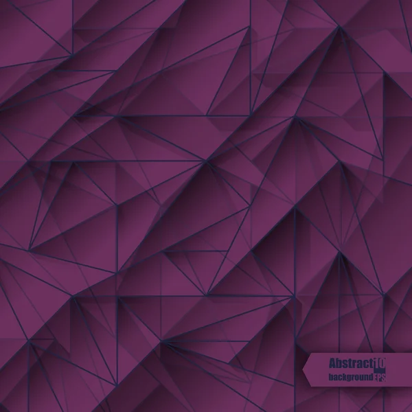 Abstrakter Hintergrund mit geometrischem Muster. — Stockvektor