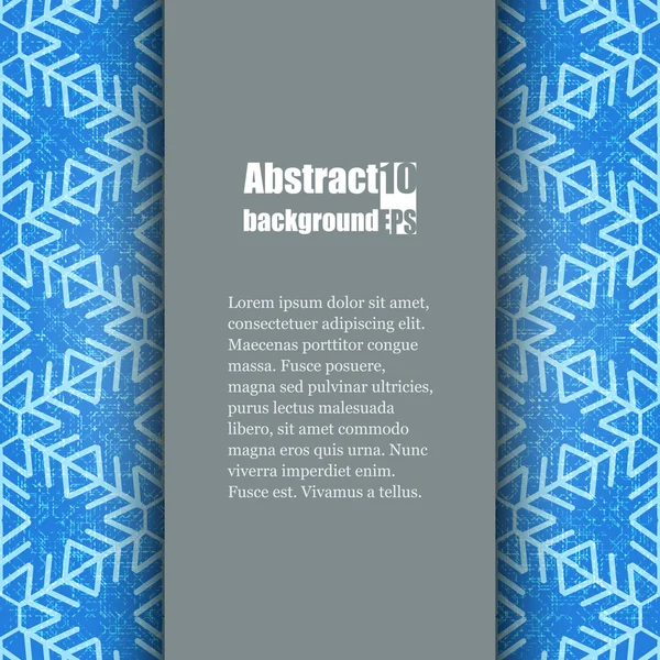 Brochure sjabloon met abstracte achtergrond. — Stockvector