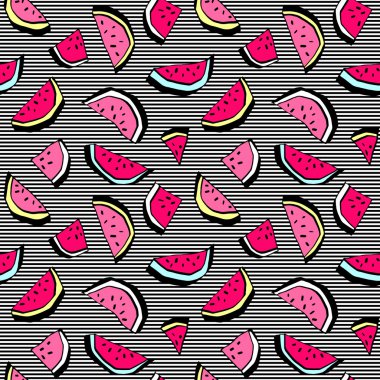 karpuz meyveli desen