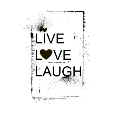 tipografik grung yazdırma