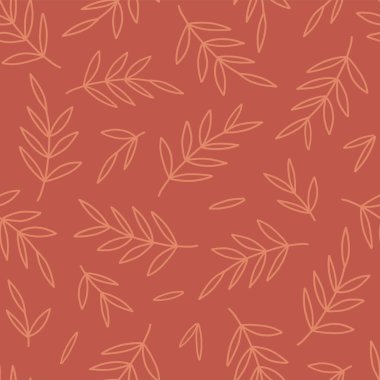 Basit karalama, sorunsuz vektör deseni bırakır