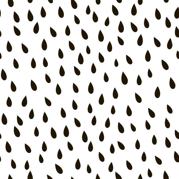 Yağmur damlası şekilsiz vektör deseni