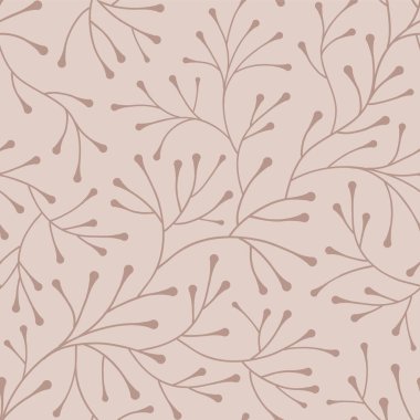 Yapraksız ağaç dalı vektörsüz desen