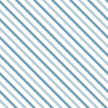 Mavi köşegen çizgiler vektörsüz desen. 