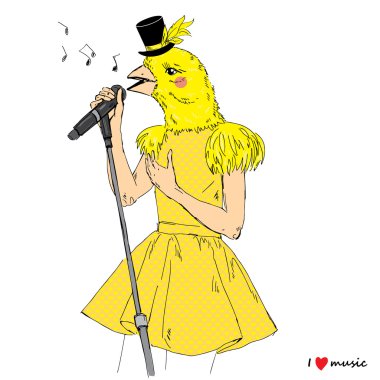 Şarkı Kanarya kuş