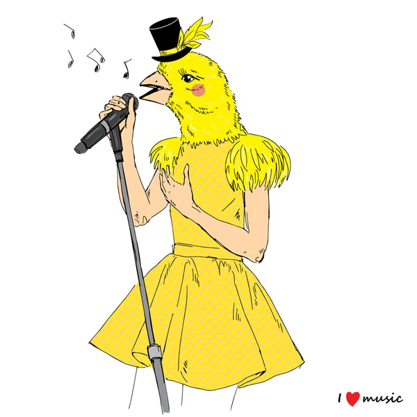 Şarkı Kanarya kuş