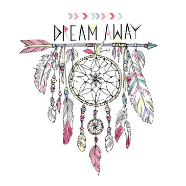 Download Arrow And Dream Catcher Free Vector Eps Cdr Ai Svg Vector Illustration Graphic Art