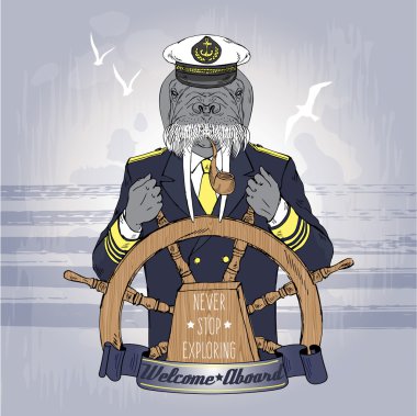 Mors Kaptan çizimi