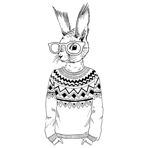 Sincap hipster giyinmiş