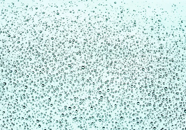 Eső Cseppek Üvegre Esős Időben Háttér — Stock Fotó