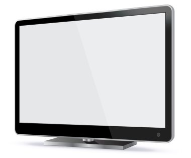 Televizyon vektör çizim.