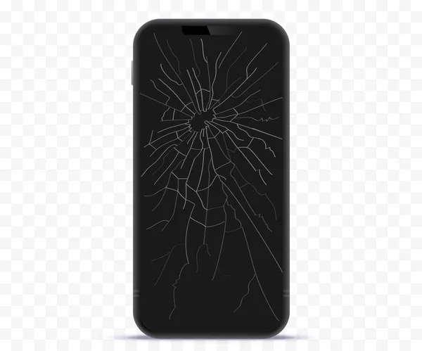 cracked phone screen png