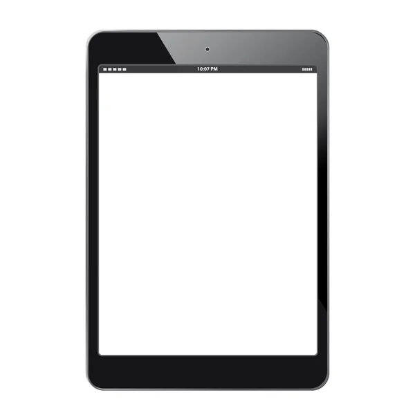 Tableta digital realista — Vector de stock