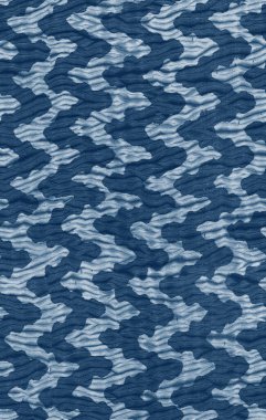 Kot rengi ile kusursuz soyut dalga tasarımı deseni