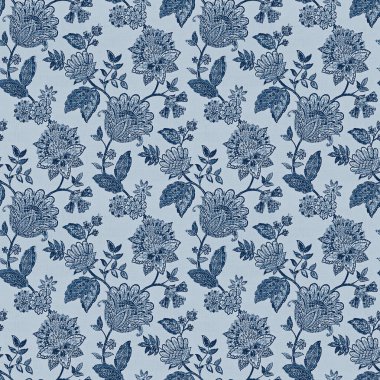 Kot rengine sahip kusursuz çiçek deseni