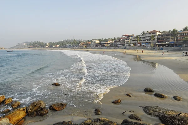 Spiaggia di Kovalam in Kerala, India. — Foto Stock