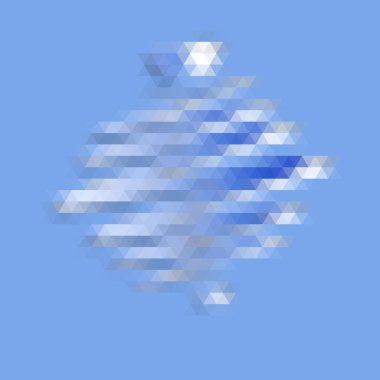 çok renkli poligonal mozaik arka plan soyut. modern, üçgen geometrik desen. iş tasarım şablonu.