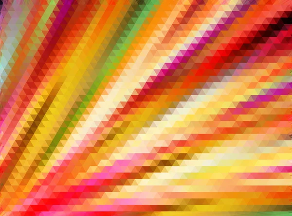 Fondo de mosaico poligonal multicolor abstracto. Patrón triangular geométrico moderno. Plantilla de diseño . — Foto de Stock