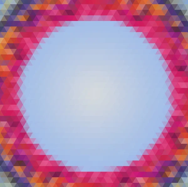 Resumo fundo em mosaico poligonal multicolorido. Padrão triangular geométrico moderno. Modelo de design empresarial . — Fotografia de Stock