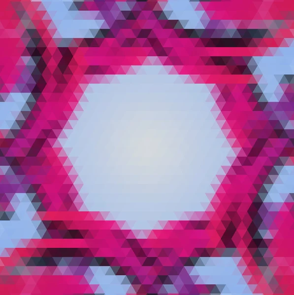 Fondo de mosaico poligonal multicolor abstracto. Patrón triangular geométrico moderno. Plantilla de diseño . —  Fotos de Stock