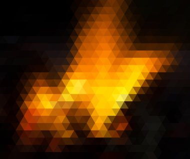 soyut desen - üçgen ve kare arka plan