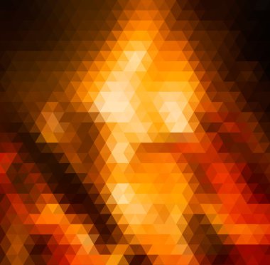 soyut desen - üçgen ve kare arka plan