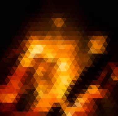 soyut desen - üçgen ve kare arka plan