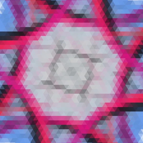 Astratto sfondo mosaico poligonale multicolore. Moderno modello geometrico triangolare. Modello di business design . — Foto Stock
