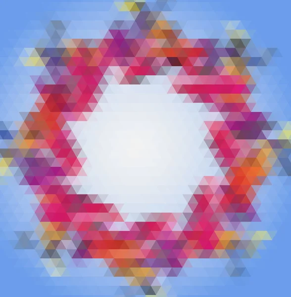 Абстрактний різнокольоровий багатокутний мозаїчний фон. Сучасний геометричний трикутний візерунок. Шаблон бізнес-дизайну . — стокове фото
