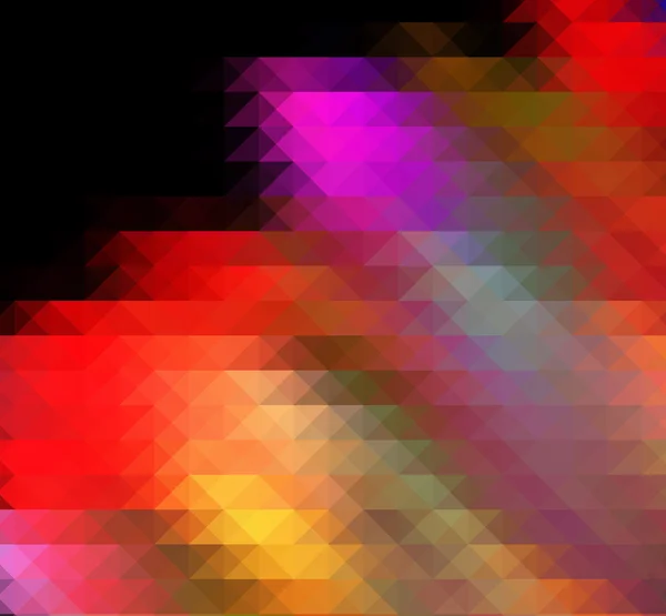 Abstrak multicolored polygonal mosaic background. Modern pola segitiga geometris. Templat desain bisnis . — Stok Foto