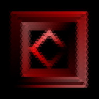 Üçgen çokgenlerin soyut geometrik arkaplanı. Ticari ya da editoryal kullanımınız için.