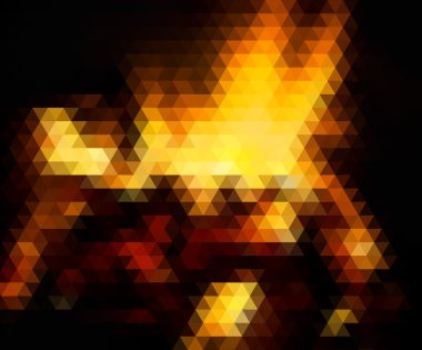 soyut desen - üçgen ve kare arka plan