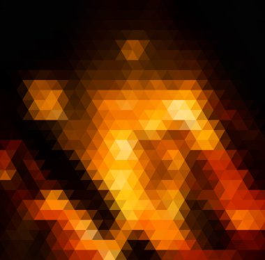 soyut desen - üçgen ve kare arka plan