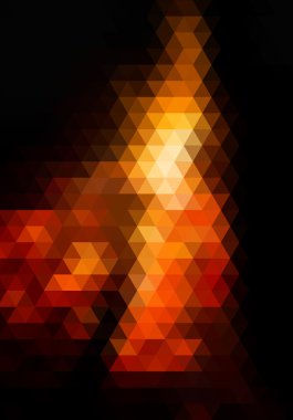 soyut desen - üçgen ve kare arka plan