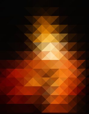 soyut desen - üçgen ve kare arka plan