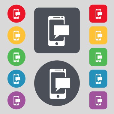 posta simgesi. zarf simgesi. Mesaj sms işareti. Gezinti düğmesi postalar. colur düğmeleri vektör ayarla