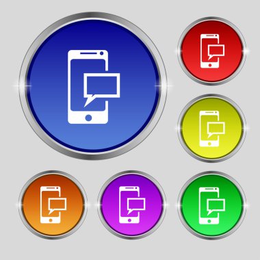 posta simgesi. zarf simgesi. Mesaj sms işareti. Gezinti düğmesi postalar. colur düğmeleri vektör ayarla