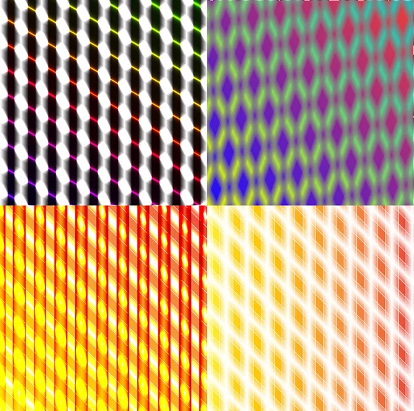 Conjunto de salpicaduras de color abstracto brillante fondo. EPS10. Vector — Vector de stock