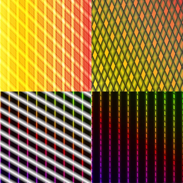 Conjunto de salpicaduras de color abstracto brillante fondo. EPS10. Vector — Vector de stock