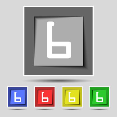 Altı numara simgesini işaret.