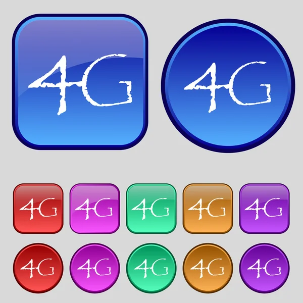 Знак знака 4G . — стоковый вектор