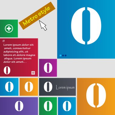 Sıfır simge işareti.