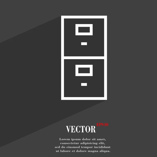 Bezpečné ikonu symbolu — Stockový vektor