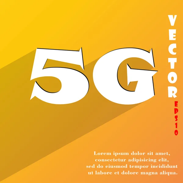Símbolo icono 5G — Archivo Imágenes Vectoriales