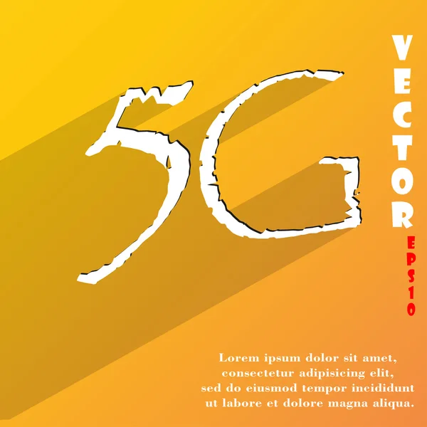 Símbolo icono 5G — Archivo Imágenes Vectoriales