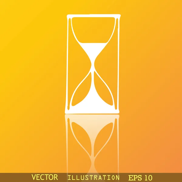 Hourglass  icon symbol — Stock Vector