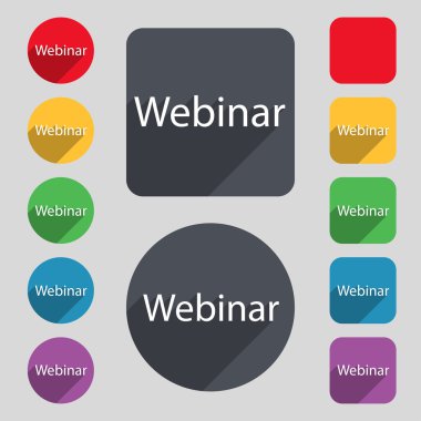 Webinar işareti simgesi.